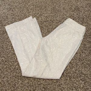 MODA International Lace Wide Let Trousers